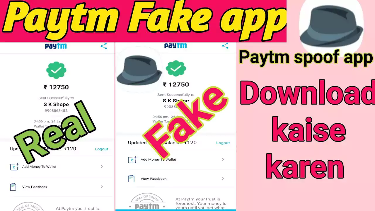 Download Spoof Paytm Apk Updated