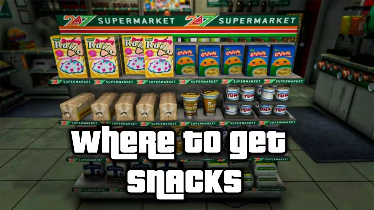 GTA Online How to replenish snacks after Criminal Enterprises update