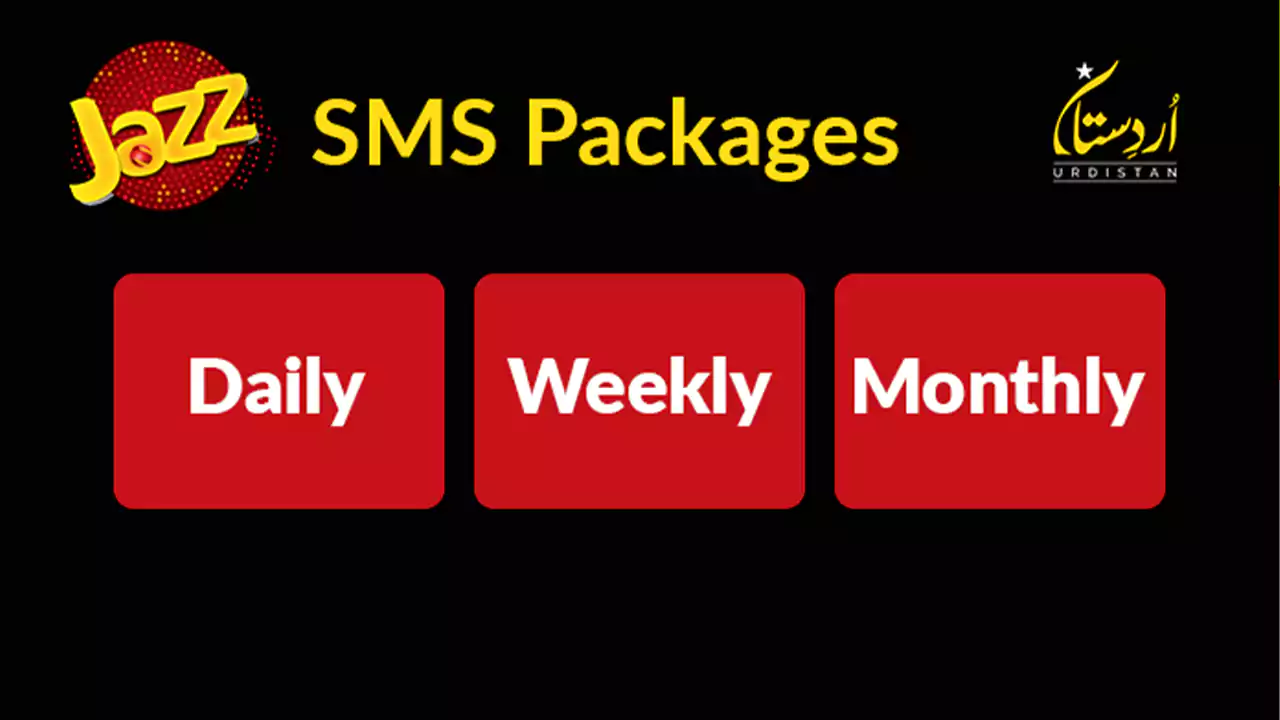 Jazz Monthly best SMS Package Code Details
